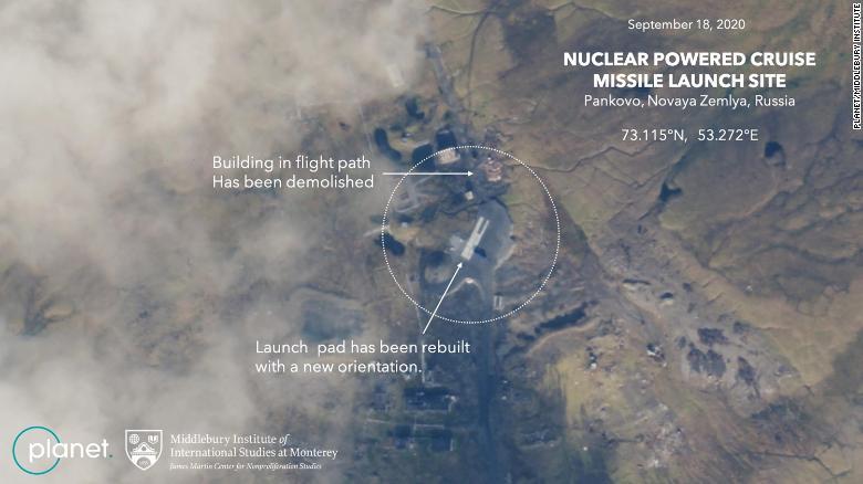 Imagini din satelit: Rusia testează un nou tip de torpilă cu propulsie nucleară în Arctica