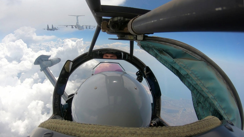 Rusia a verificat sistemul de apărare antiaeriană instalat în Crimeea