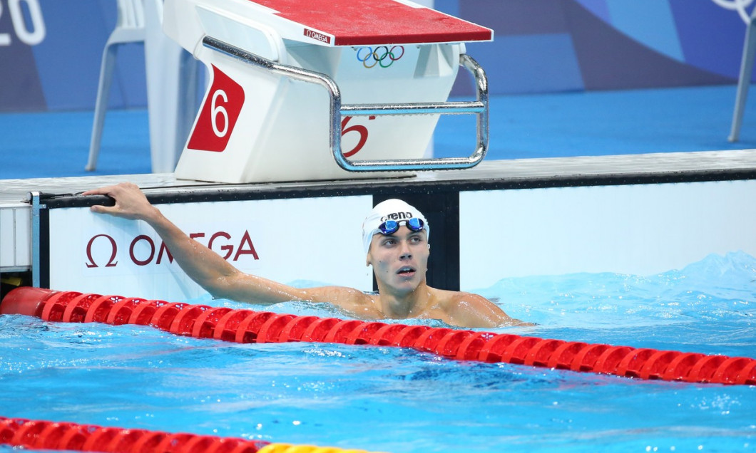 David Popovici rămâne fenomenal, deşi n-a luat medalie nici în a doua sa finală la Tokyo