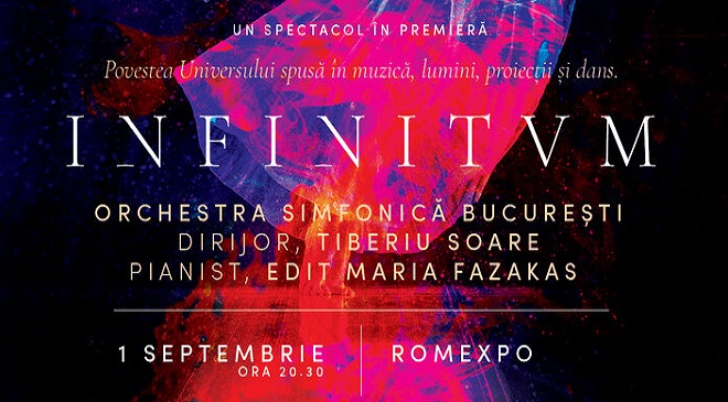 INFINITUM – spectacol complex în care muzica simfonică se combină perfect armonios cu dansul și new media