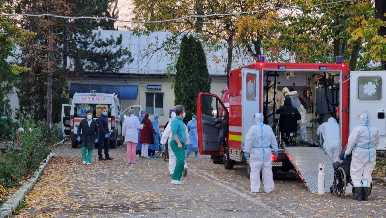 Cod roșu la Spitalul din Târgu Cărbunești, instalația de oxigen s-a stricat