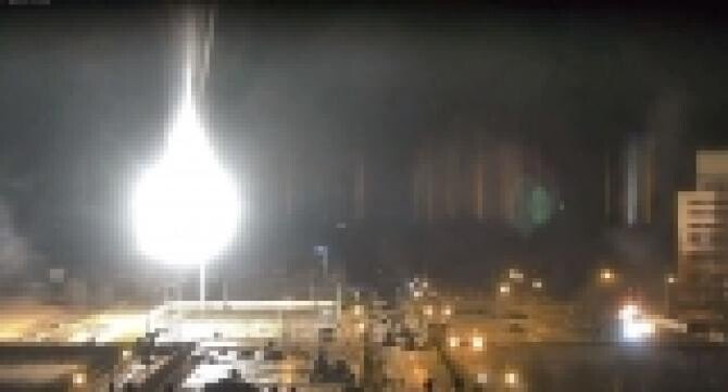 Centrala nucleară de la Zaporijjia a fost lovită într-un bombardament rusesc