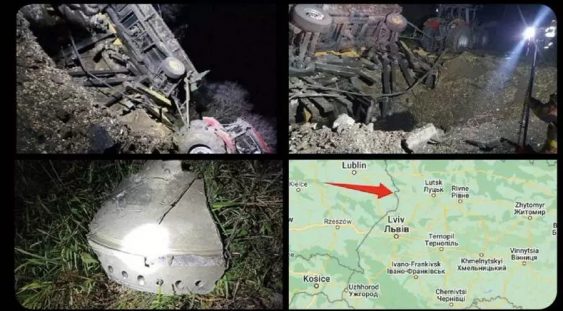 Două rachete rusești au căzut pe teritoriul Poloniei