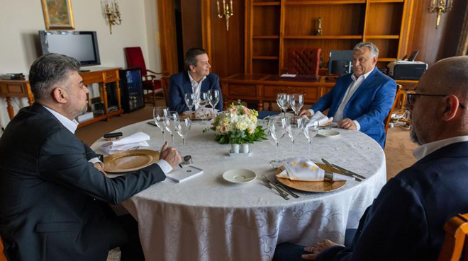 Marcel Ciolacu și Viktor Orban au discutat despre o linie TGV București-Budapesta