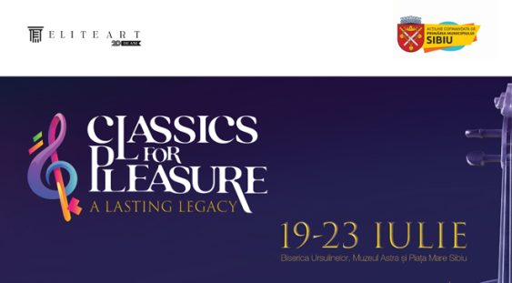 Classics for Pleasure începe pe 19 iulie la Sibiu