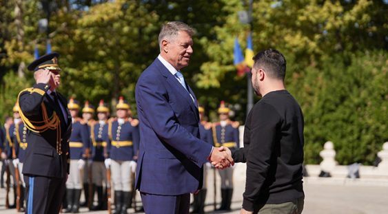 Iohannis și Zelenski, declarații de presă la Cotroceni