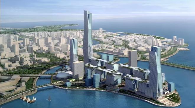 Arabia Saudită dezvoltă NEOM, un oraș futurist de 500 de miliarde de dolari