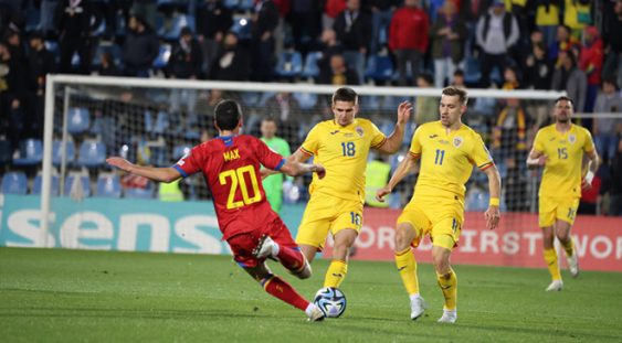 România triumfă în preliminariile Campionatului European cu o victorie de 4-0 împotriva Andorrei