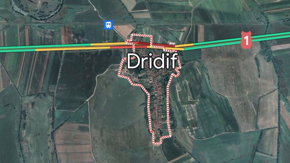 Incediu puternic la o casă din localitatea Dridif