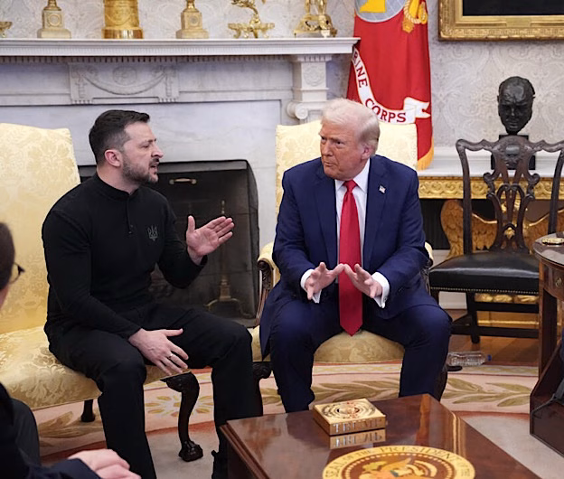 Întâlnire tensionată între Donald Trump și Volodimir Zelenski la Casa Albă