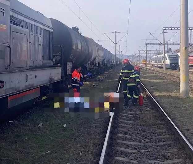 Tragedie în gara Războieni-Cetate: Un bărbat din Târgu Mureș a murit electrocutat