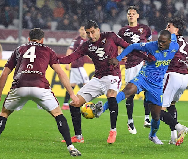 Torino învinge Empoli cu 1-0 prin golul lui Vlasic