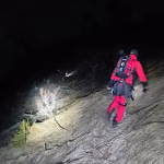 Doi turiști din Satu Mare, blocați în Munții Maramureșului, salvați în condiții dificile de Salvamont