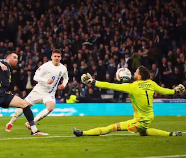 Grecia zdrobește Scoția cu 3-0 și o elimină din cursa pentru Liga A a Ligii Națiunilor