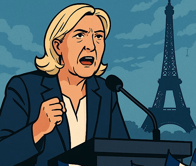 Marine Le Pen, interzisă cinci ani în politică: „O vânătoare de vrăjitoare”