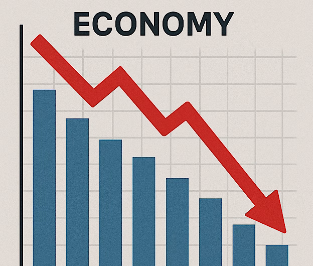 Economia SUA se contractă cu 0,3% în primul trimestru, în timp ce Trump își revendică succesele economice