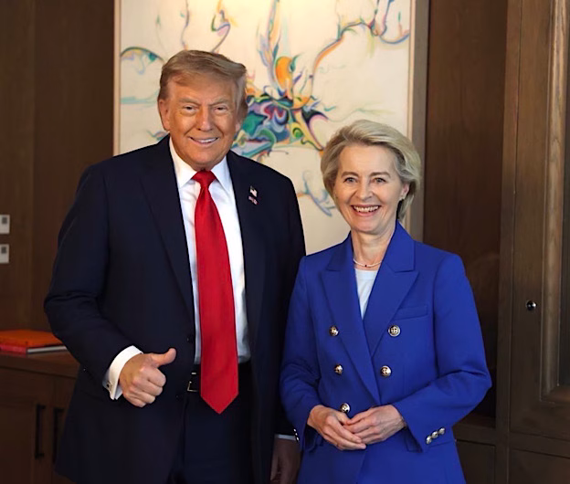 Taxele vamale tensionează relația UE-SUA. Ursula von der Leyen negociază duminică cu Donald Trump în Scoția