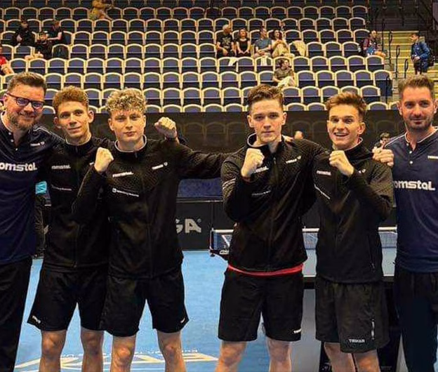 Tenis de masă: Echipa masculină U19 a României a câştigat titlul european