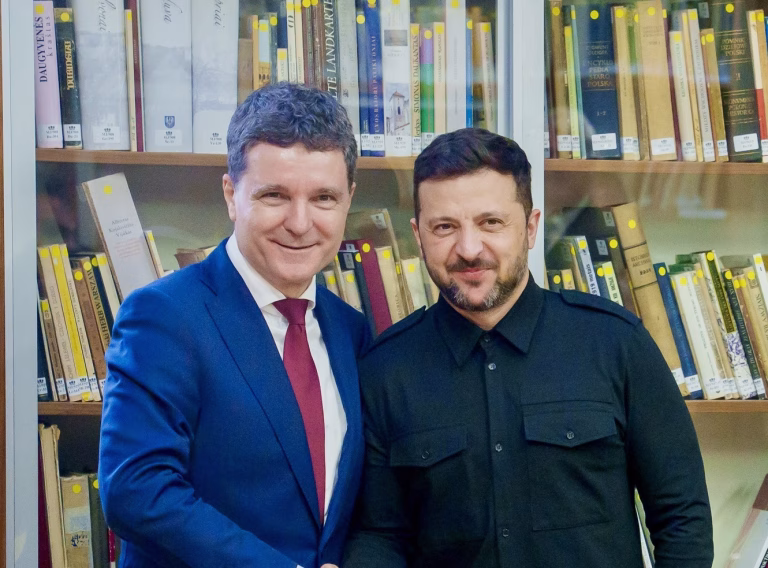 Mesaj ferm de solidaritate al preşedintelui Nicuşor Dan către Ucraina, de Ziua Independenţei