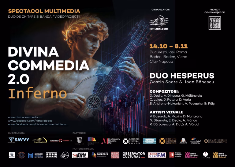 „Divina Commedia 2.0 – Inferno” deschide porțile unui nou univers sonor