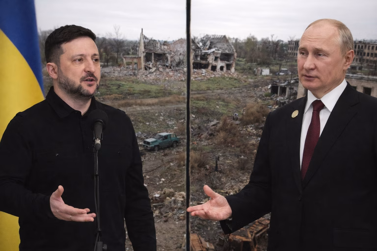 Zelenski îl provoacă pe Putin: „Să vină la Kiev, dacă îndrăznește”