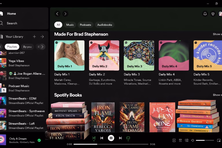 Spotify își extinde oferta și începe vânzarea de cărți fizice