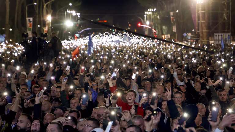 Protest Albania