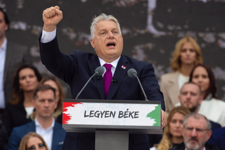 Viktor Orban acuză Uniunea Europeană de amenințări înainte de alegeri