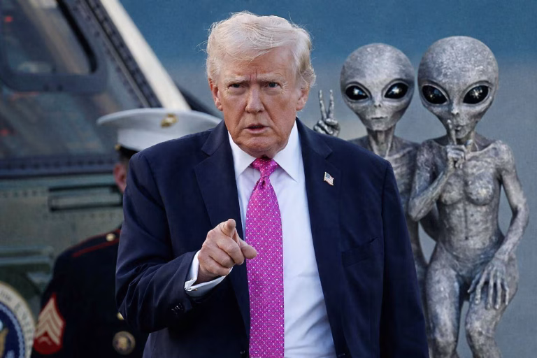 Trump anunță publicarea documentelor guvernamentale despre OZN-uri