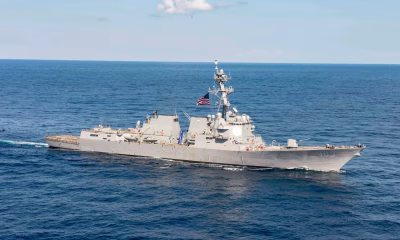 Chukwuemeka E. Oforah, coliziune distrugator, Marea Caraibilor, USNS Supply, USS Truxtun