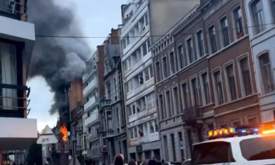 explozie sinagoga Liege, pagube materiale Liege, politia din Liege, sinagoga Liege, strada Léon Frédéricq