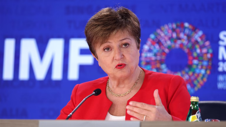 Piețele globale afectate de războiul din Orientul Mijlociu, afirmă șefa FMI