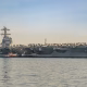 baza Souda, incendiul de la bord, insula Creta, Orientul Mijlociu, USS Gerald R. Ford