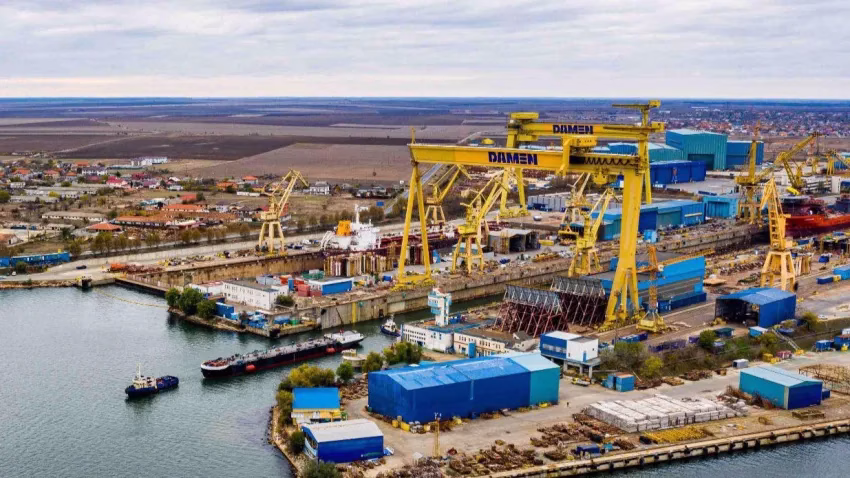 Agenția Județeană pentru Ocuparea Forței de Muncă Constanța, ajutoare urgente, faliment Damen Mangalia, Guvernul roman, locuri de munca