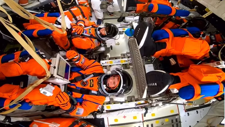 Probleme tehnice la toaleta capsulei Orion, la câteva ore după lansarea Artemis 2