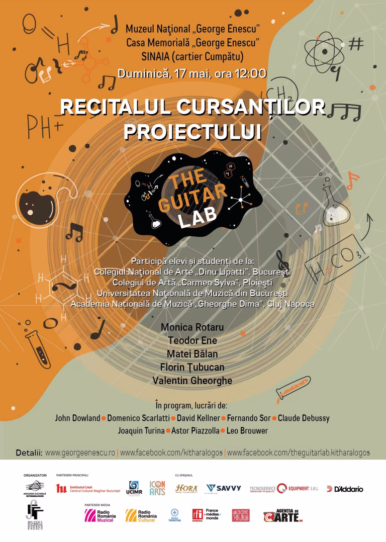 Concertul cursanţilor „The Guitar Lab” la Sinaia