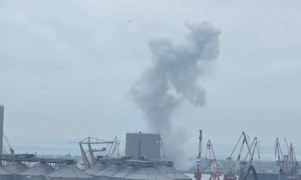 autodistrugere drone, drone navale, explozia dronei maritime, generalul Dorin Toma, Portul Constanța