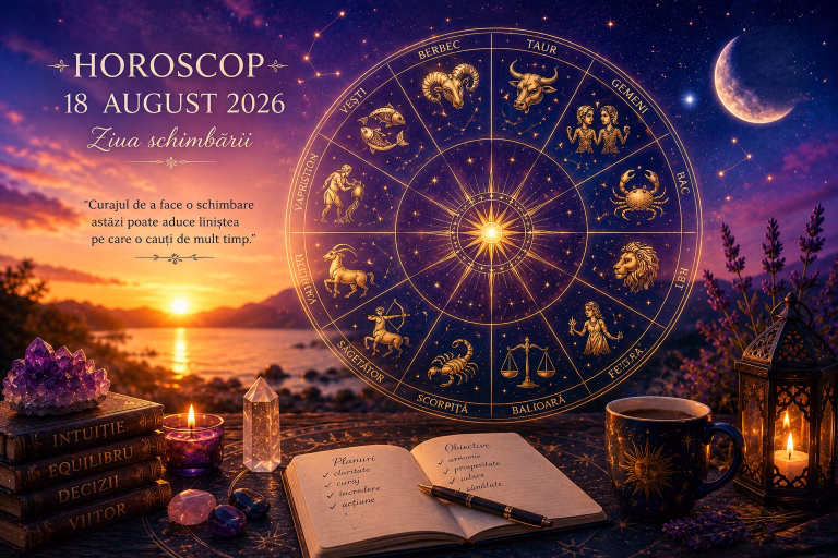 Horoscop 18 august 2026. Ziua schimbării