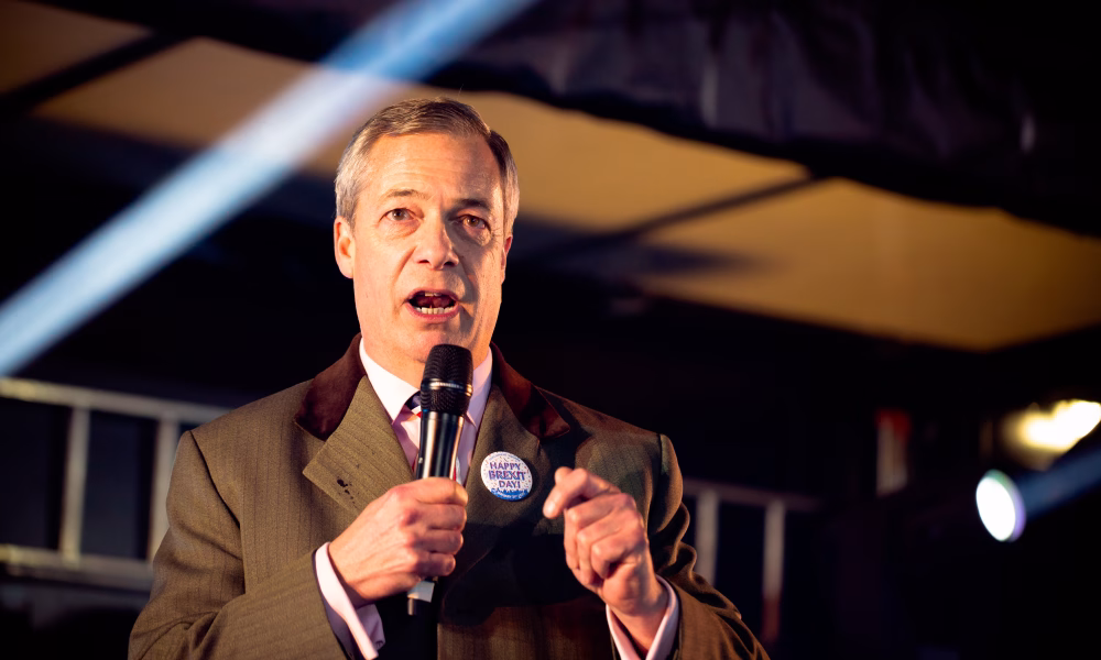 alegerile partiale Clacton, Camera Comunelor, Contele Binface, Nigel Farage, Reform UK