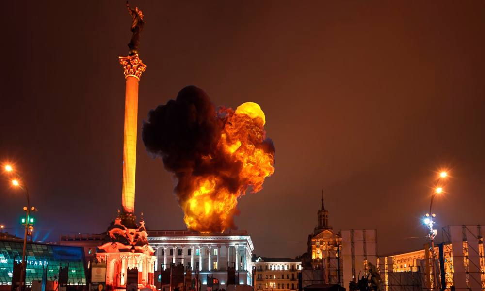 alertă raid aerian, explozii Kiev, Ivan Fedorov, Serhii Lysak, Zaporojie rănite