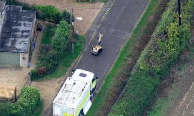 arestari bărbați explozibili, baza aeriana RAF Fairford, incident major Marea Britanie, masuri securitate Fairford, politia Gloucestershire