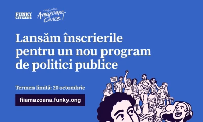 Funky Citizens lansează programul Amazoane Civice