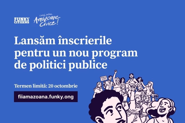 Funky Citizens lansează programul Amazoane Civice