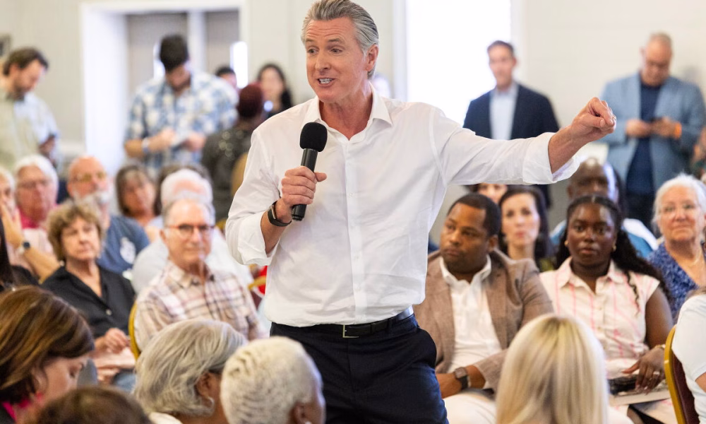 Gavin Newsom nu va candida dacă Kamala Harris se înscrie