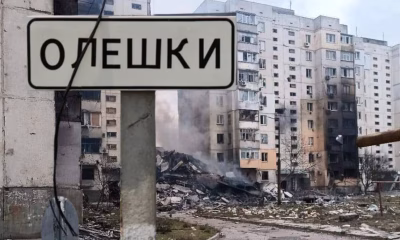 catastrofă umanitară, criză umanitară, locuitori Oleșkî, Oleșkî, oraș ocupat de ruși