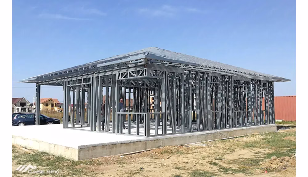casa din caramida, case pe structura metalica, costuri casa metalica, preferinte romani, rapiditate executie casa