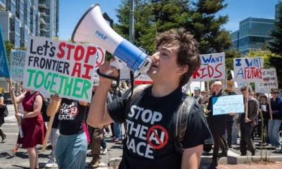 Daniel Lurie, extinctia este pe masa, OpenAI Anthropic, pauza dezvoltare inteligenta artificiala, proteste San Francisco