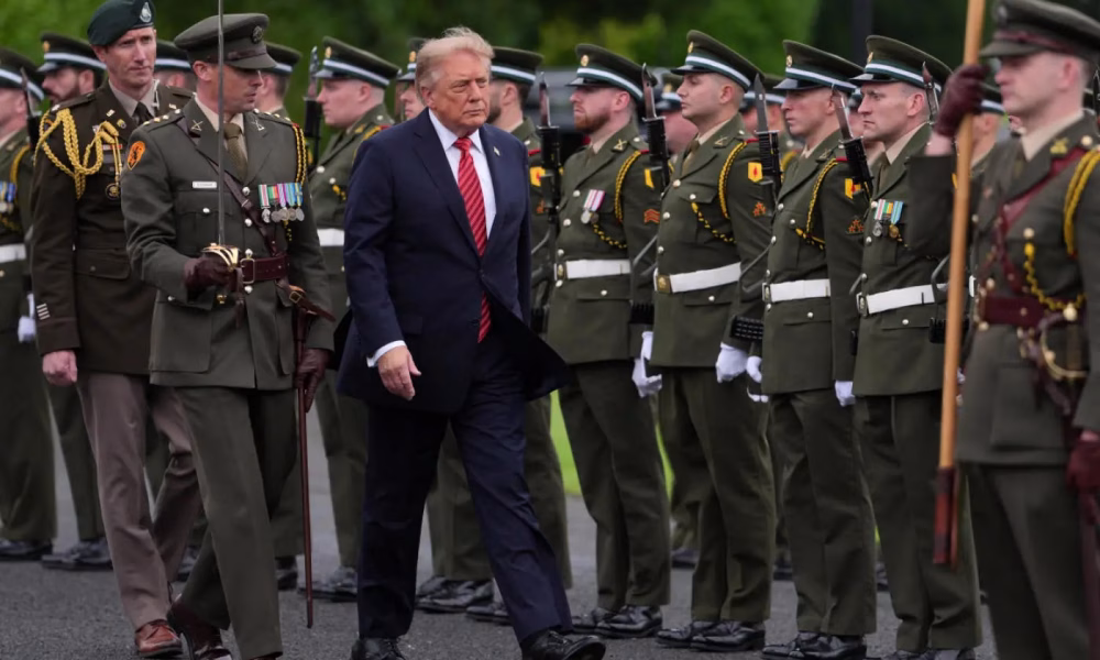 Trump își exprimă dorința de reunificare a Irlandei