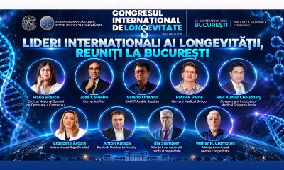 Congresul Internațional de Longevitate revine pe 24 septembrie