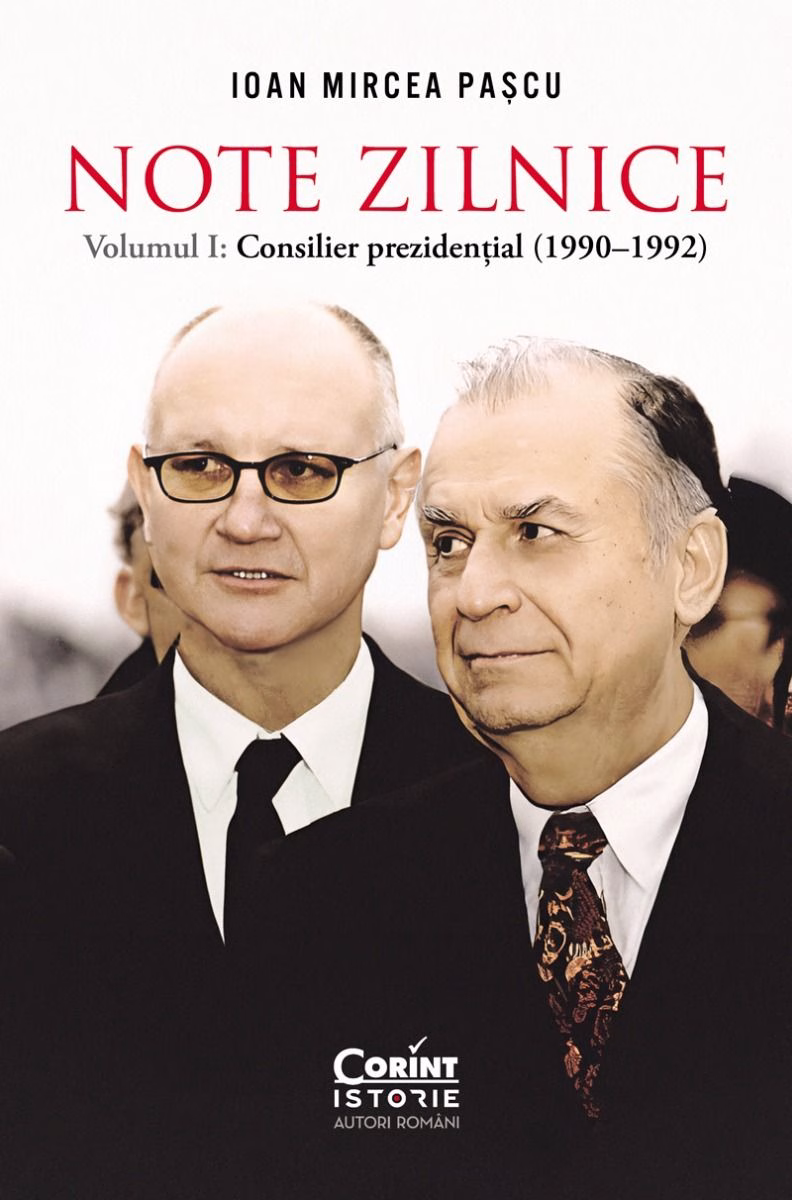 1990-1992, Ioan Mircea Pascu, istorie, jurnal, politica, tranziție